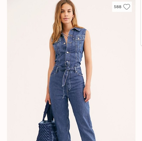 Levi's Pants & Jumpsuits Nwt Levis Cropped Jumpsuit Poshmark